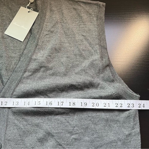 Men’s 100% Merino Wool Sweater Vest XXL - Picture 6 of 9